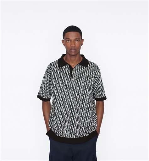 dior homme button-front shirt|Dior oblique polo shirts.